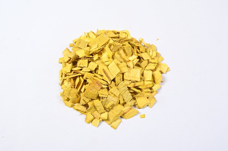 黄色有机覆盖物片状
